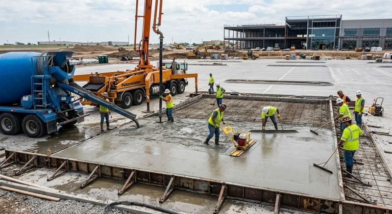 Concrete Installation in Keller, TX