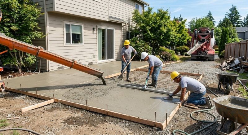 Concrete Installation in Keller, TX