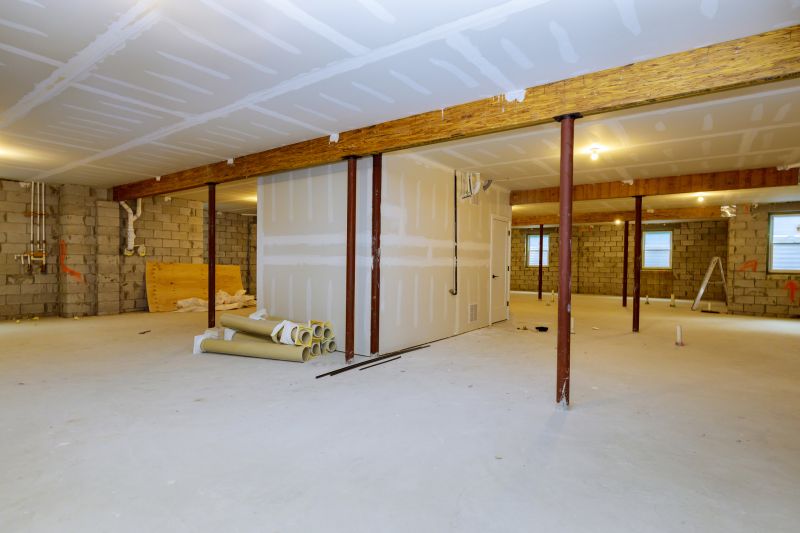 Basement Concrete Installation in Denton County, TX