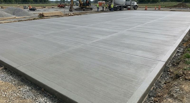Commercial Slab Construction in Bedford, TX