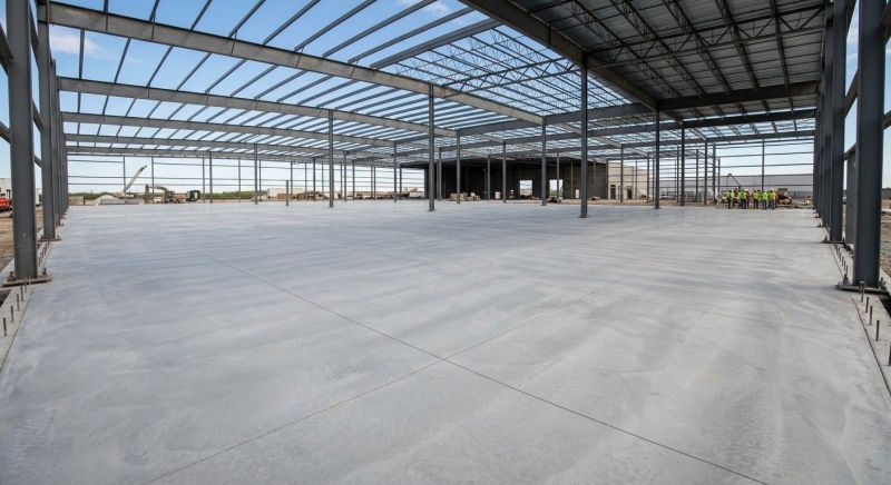 Commercial Slab Construction in Irving, TX