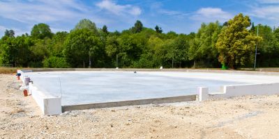 Commercial Slab Construction in Irving, TX