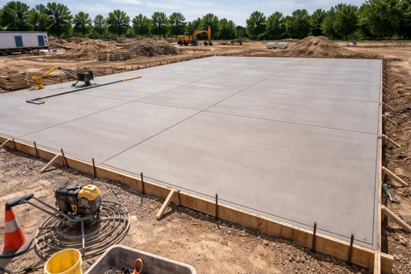 Commercial Slab Construction in Keller, TX