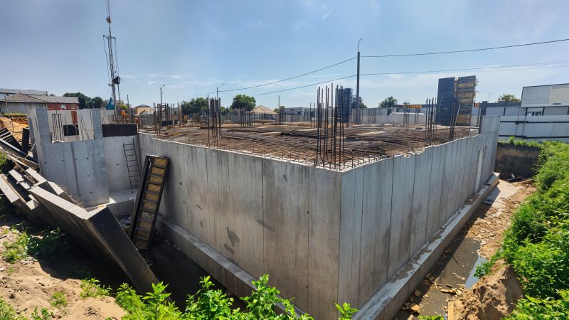 Commercial Slab Construction in North Richland Hills, TX