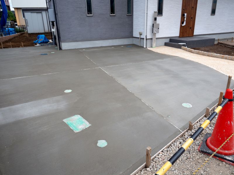 Concrete Driveway Enlargement in Keller, TX