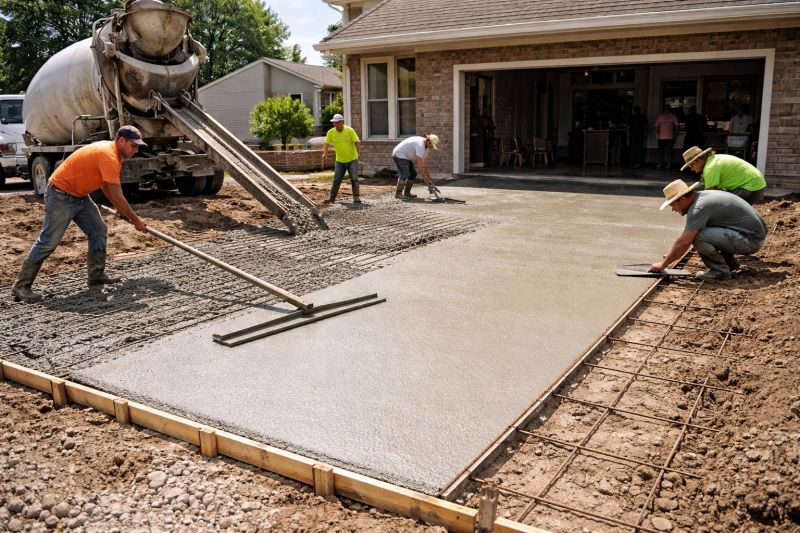 Concrete Driveway Installation in Hurst, TX
