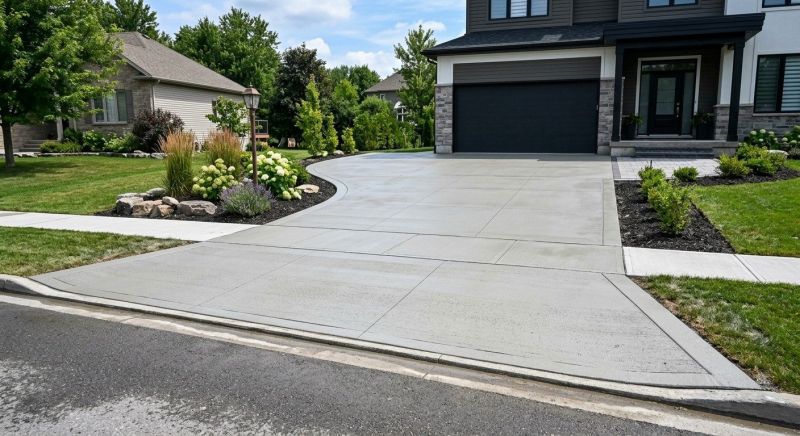 Concrete Driveway Installation in Lake Dallas, TX