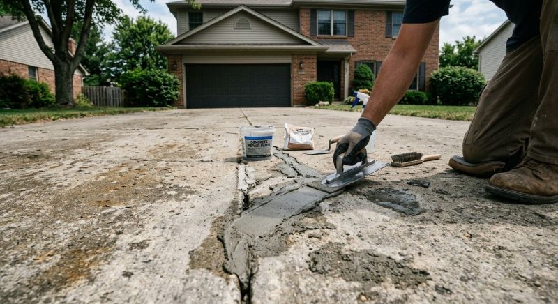 Concrete Driveway Replacement in Azle, TX