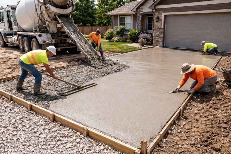 Concrete Driveway Replacement in Hurst, TX