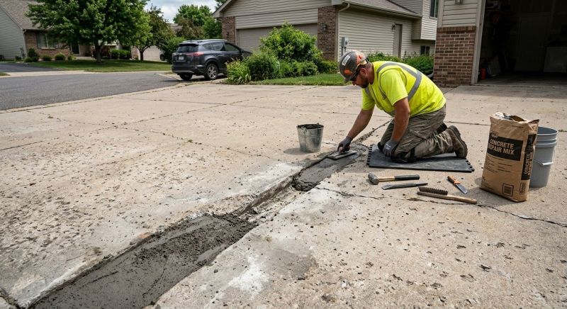 Concrete Driveway Replacement in Irving, TX