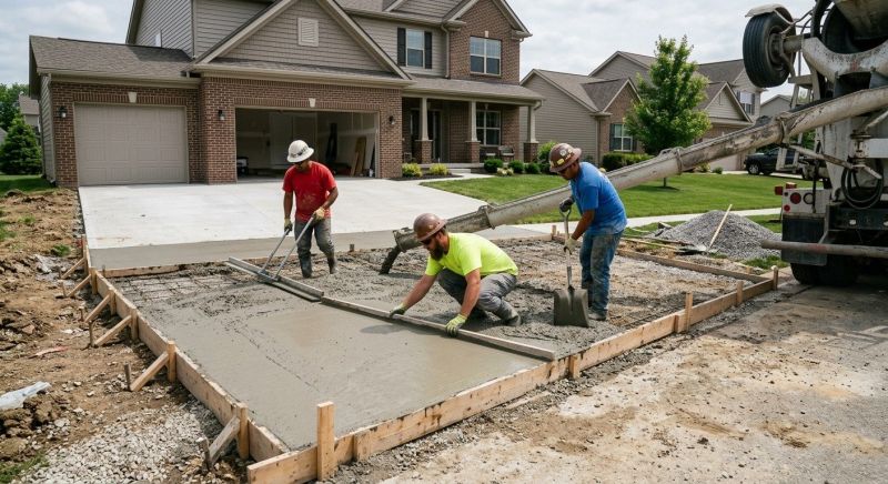 Concrete Driveway Replacement in Southlake, TX