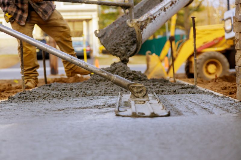 Concrete Flatwork Installation in Justin, TX