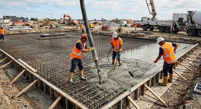 Concrete Foundation Pouring in Keller, TX