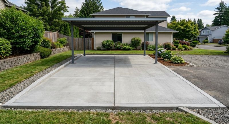 Concrete Parking Installation in Justin, TX