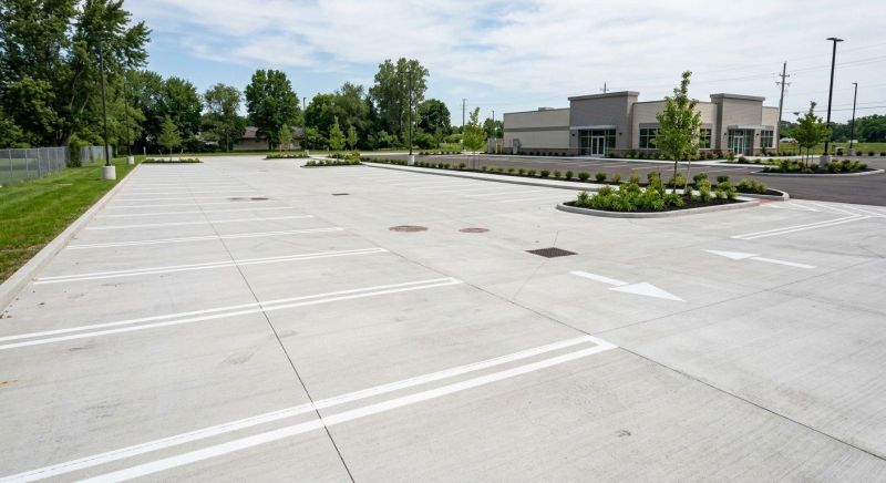 Concrete Parking Installation in Krum, TX