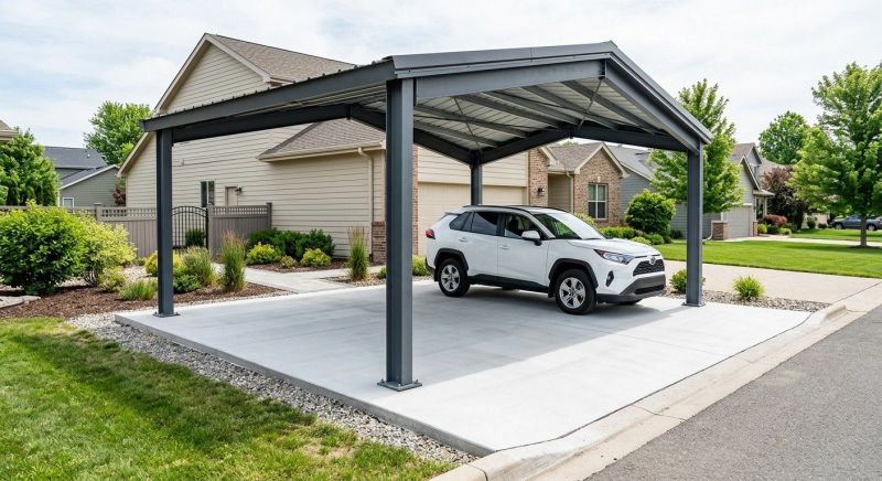 Concrete Parking Installation in Lake Dallas, TX
