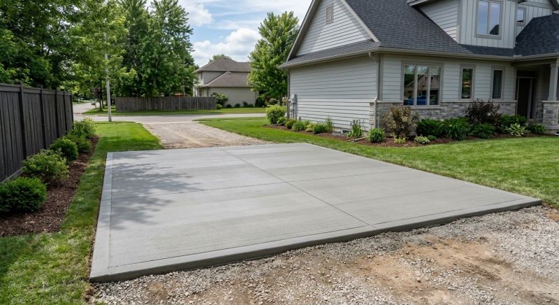 Concrete Parking Installation in Lewisville, TX