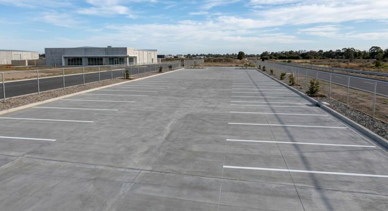Concrete Parking Installation in Lewisville, TX