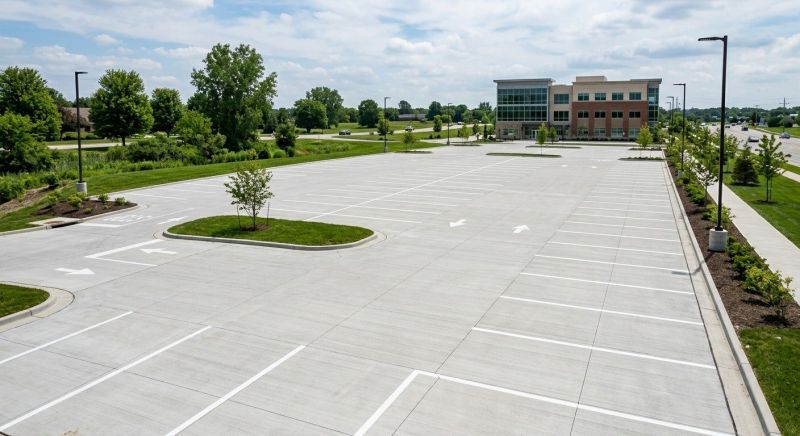 Concrete Parking Installation in Lewisville, TX