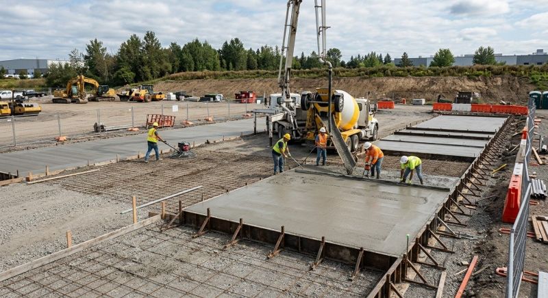 Concrete Parking Installation in Rhome, TX