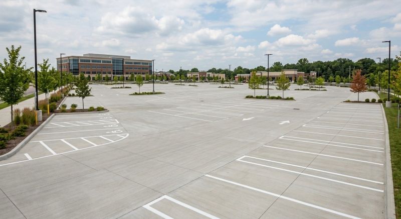 Concrete Parking Lot Paving in Hurst, TX