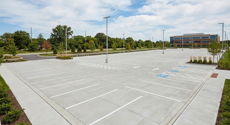 Concrete Parking Lot Paving in Lake Dallas, TX