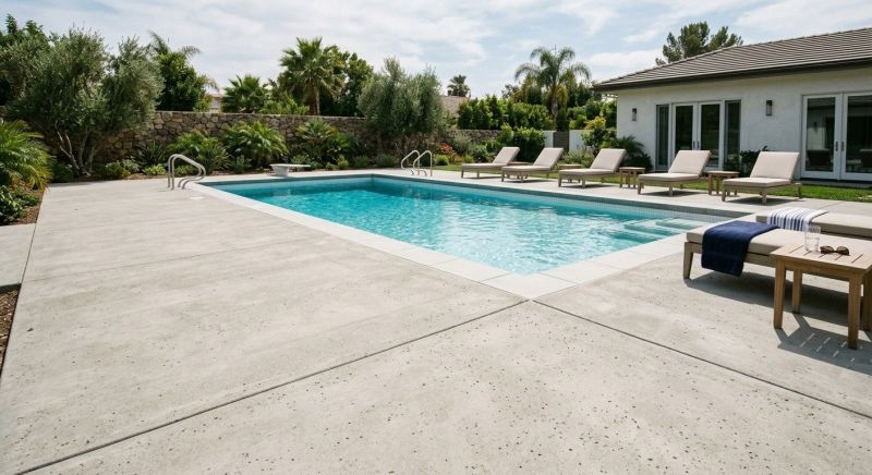 Concrete Pool Deck Installation in Keller, TX