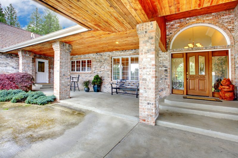 Concrete Porch Installation in Hurst, TX