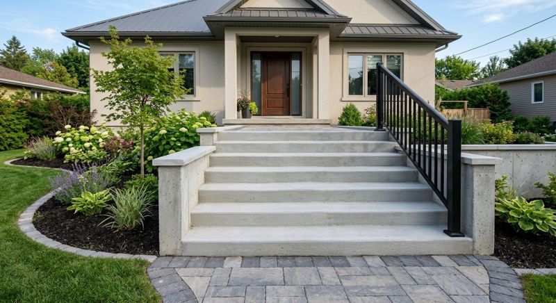 Concrete Stairs Construction in Azle, TX
