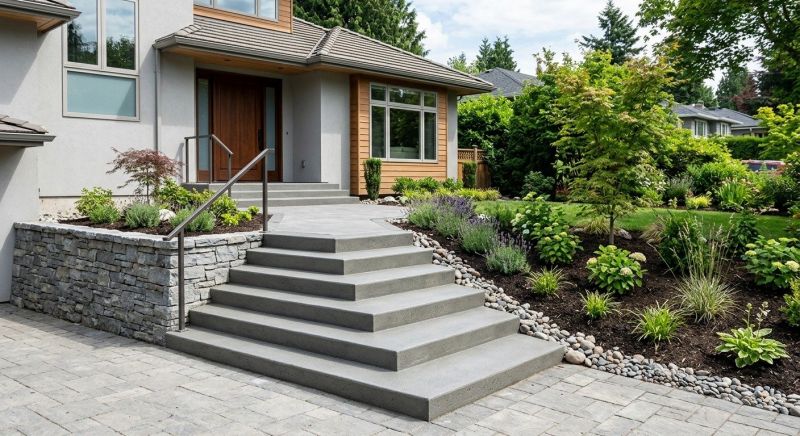 Concrete Stairs Construction in Grand Prairie, TX