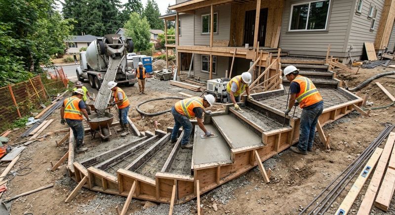 Concrete Stairs Installation in Southlake, TX