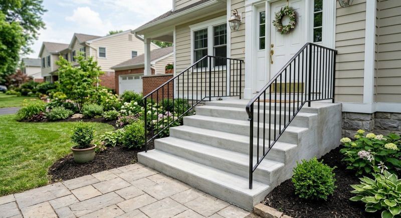 Concrete Steps Replacement in Ponder, TX