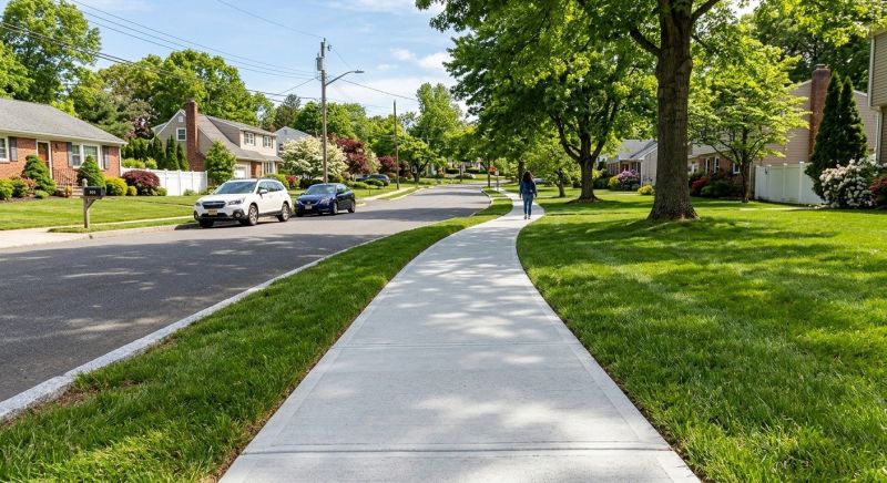 Concrete Walkway Installation in Hurst, TX