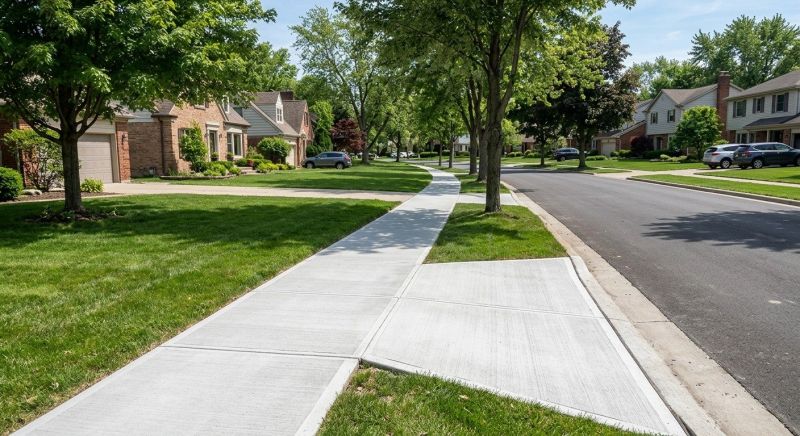 Concrete Walkway Installation in Southlake, TX
