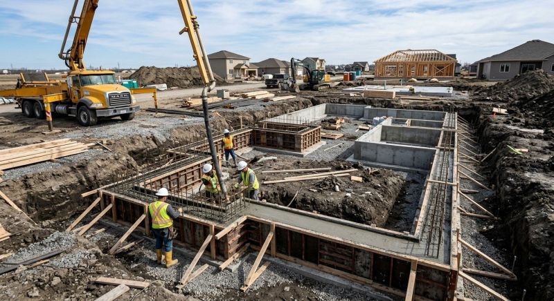 Deep Foundation Installation in Keller, TX