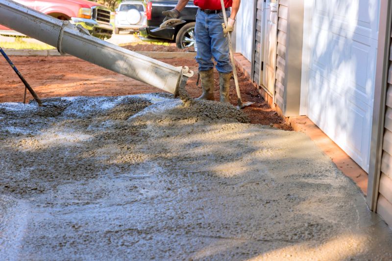Driveway Slab Installation in Argyle, TX