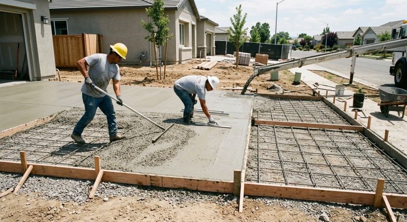 Driveway Slab Installation in North Richland Hills, TX