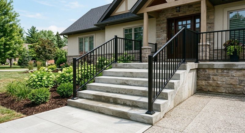 Entryway Stairs Installation in Keller, TX