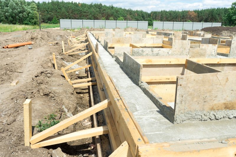 Foundation Footer Installation in Keller, TX