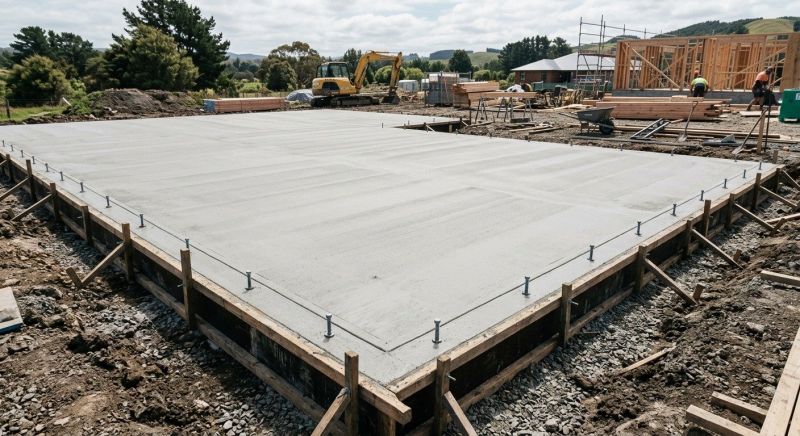 Foundation Slab Construction in Keller, TX