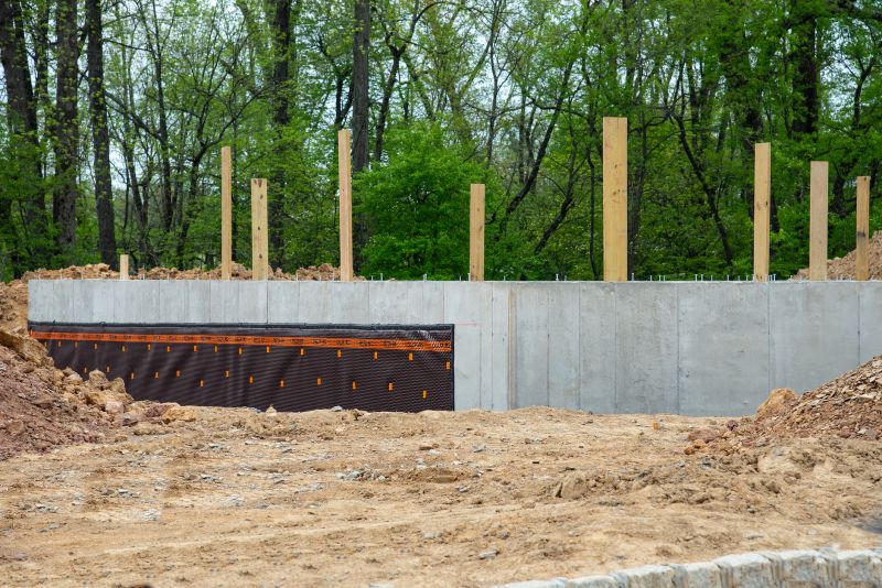 Foundation Wall Pouring in Addison, TX