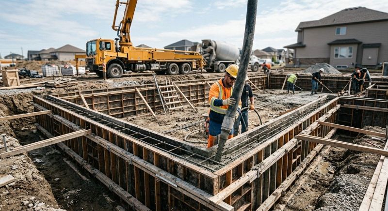 Foundation Wall Pouring in Arlington, TX