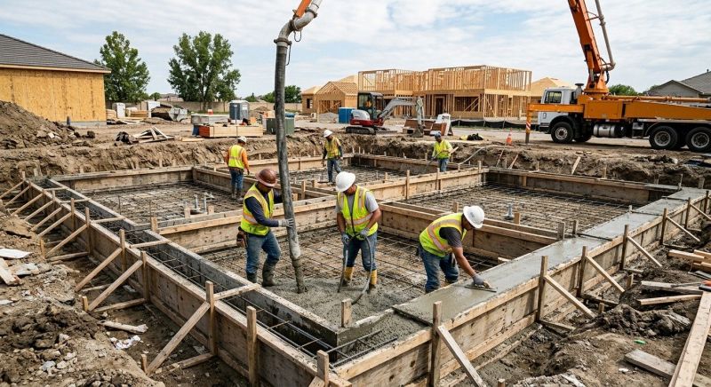 Home Foundation Installation in Argyle, TX