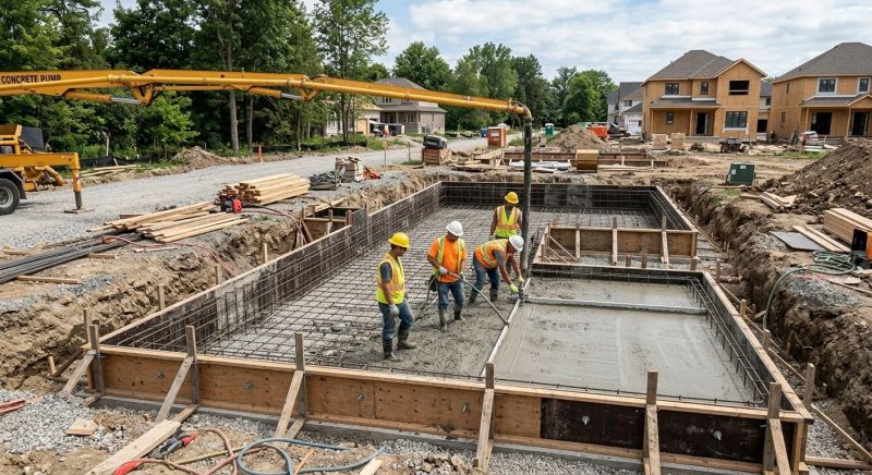 Home Foundation Installation in Argyle, TX