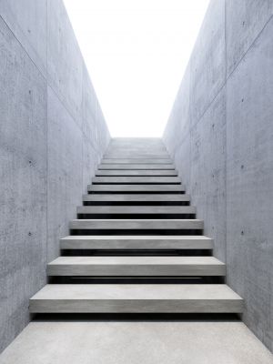 Poured Steps Installation in Flower Mound, TX