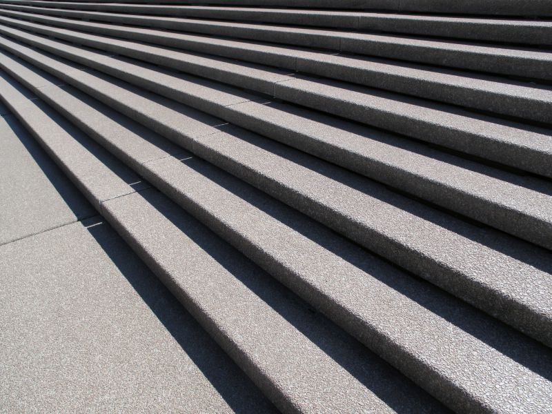 Poured Steps Installation in Haltom City, TX