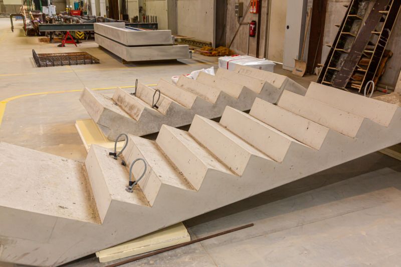 Poured Steps Installation in The Colony, TX