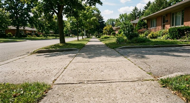Sidewalk Construction in Denton, TX