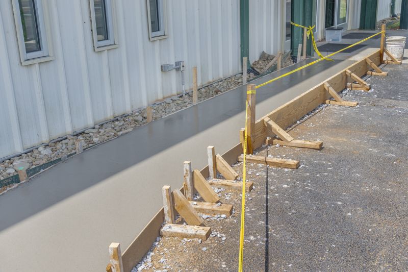 Sidewalk Construction in Flower Mound, TX