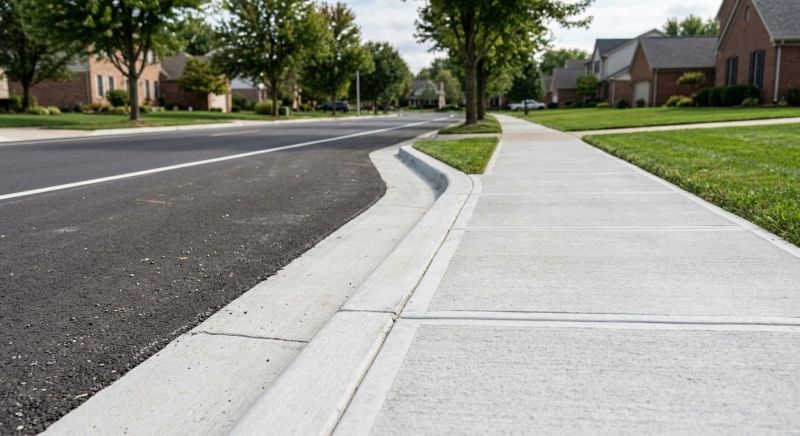 Sidewalk Construction in Justin, TX